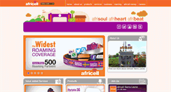 Desktop Screenshot of africell.sl